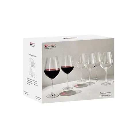 Maxwell & Williams 710ml Cosmopolitan Wine Glass Set AS0006