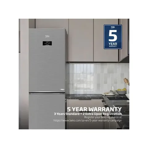 Beko 316L Bottom Freezer B3RCNE364HXB Warranty