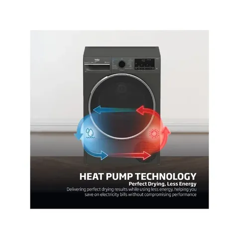 Beko 10kg Heat Pump Dryer B5T44133W Technology