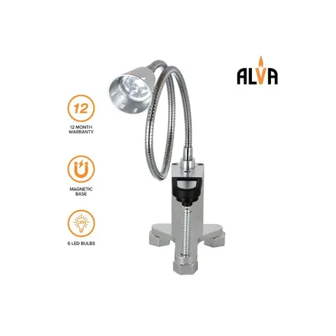 ALVA 6-LED Magnetic BBQ Grill  Light 3RD