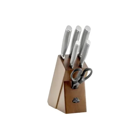 Ballarini Tanaro 7 Piece Knife Block Set BAL18560-007-0 Block