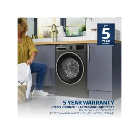 Beko 7kg Front Loader Washing Machine BAW206 Warranty