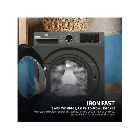Beko 9kg Front Loader Washing Machine BAW208 IronFast