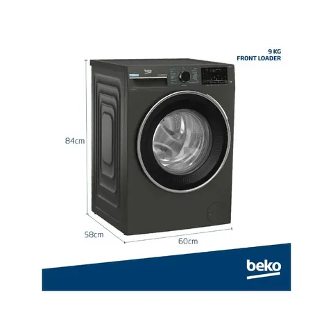 Beko 9kg Front Loader Washing Machine BAW208 Dimensions