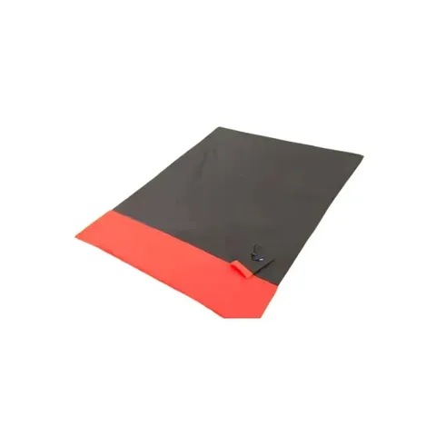 Home4U Red And Black Beach Blanket BBRB001