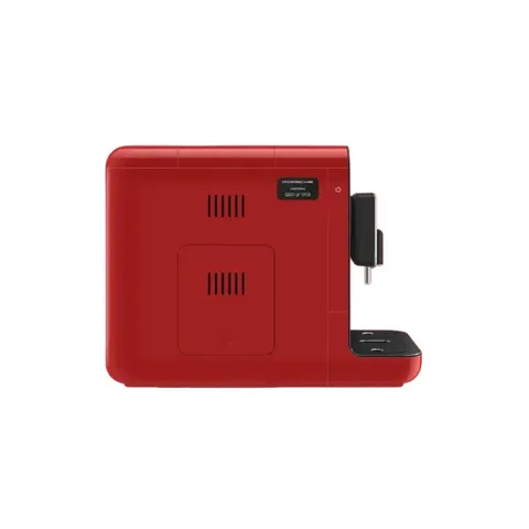 Smeg 917 Red Salzburg Porsche Bean To Cup Coffee Machine BCC12917EU Plain Side