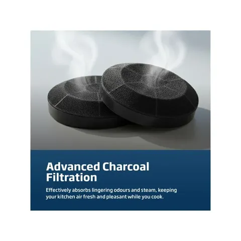Beko 90cm Black Inclined Hood BCH900B Filter