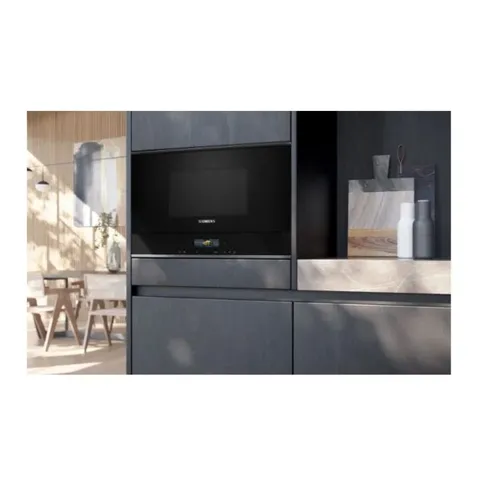 Siemens 21L Left Hinged Built-In Microwave Oven BE732L1B1 Integrated View