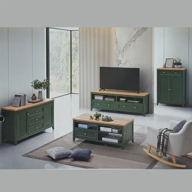 Dell 1.5m Oak/Moss Finish Sideboard | Tafelberg Furnishers
