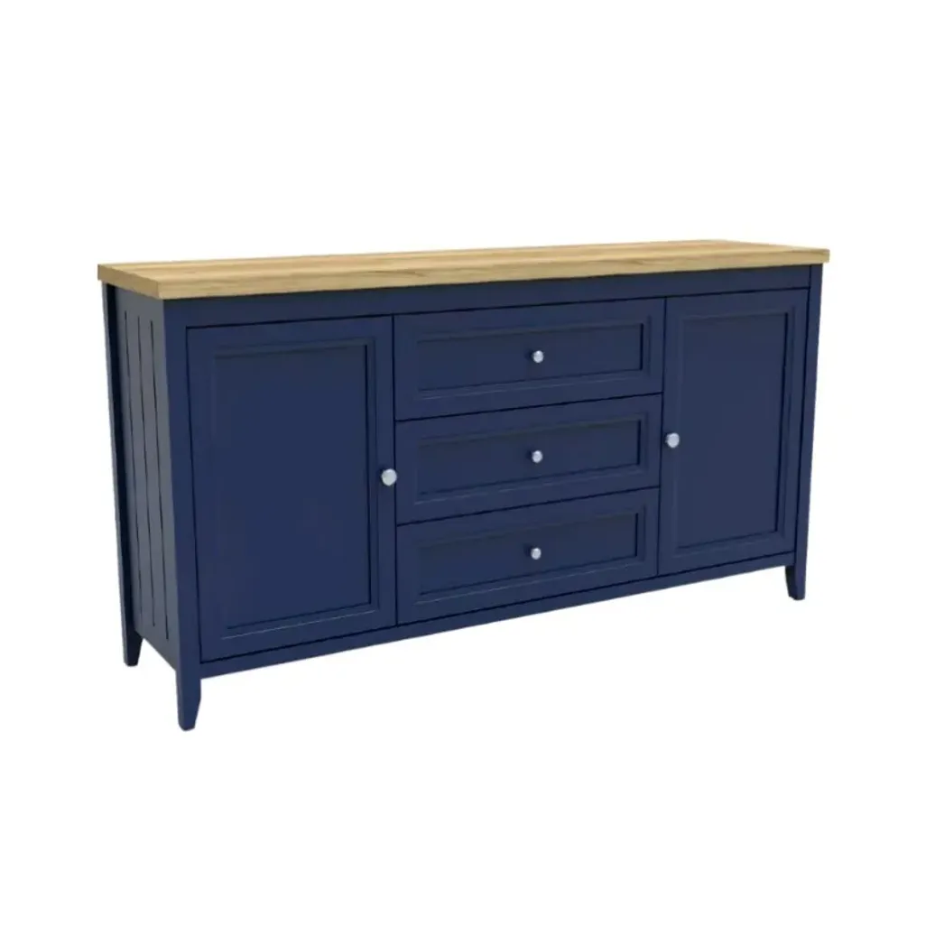 Dell 1.5m Midnight Blue Finish Sideboard | Tafelberg Furnishers