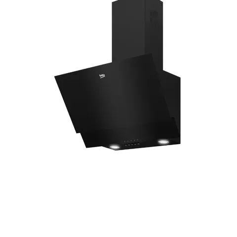 Beko 60cm Inclined Cooker Hood BHCA62422BBH Side