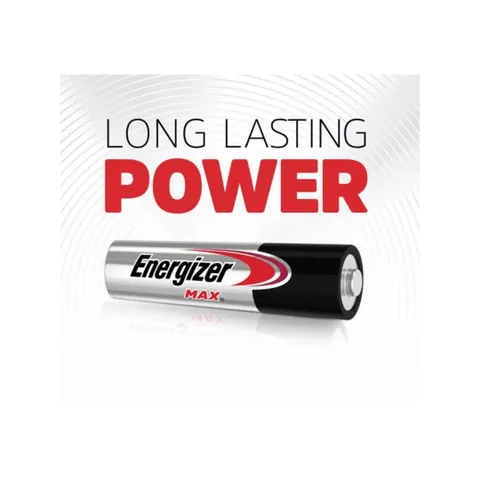 ENERGIZER MAX ALKALINE AAA CARD 4