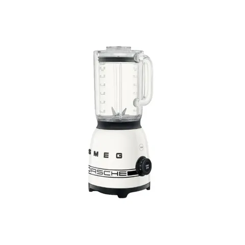 Smeg Carrara White Porsche Blender BLF03PCWEU Side