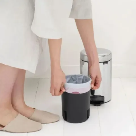  Brabantia 3L NewIcon Matt Steel Pedal Bin BRABAN/3L/MATT Bucket