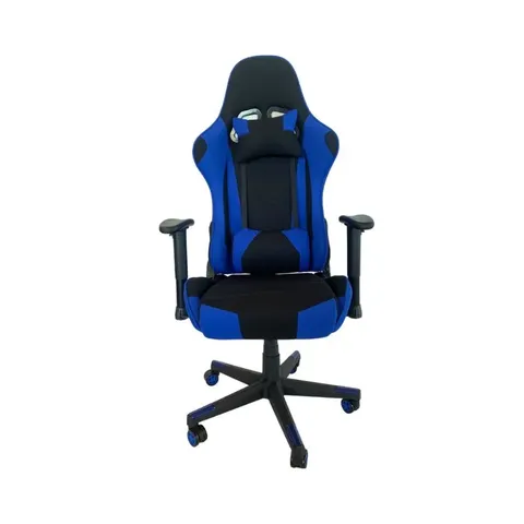 Raptor Blue Gaming Chair front