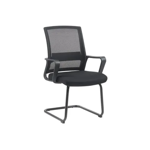 Cedar Mesh Black Visitors Chair