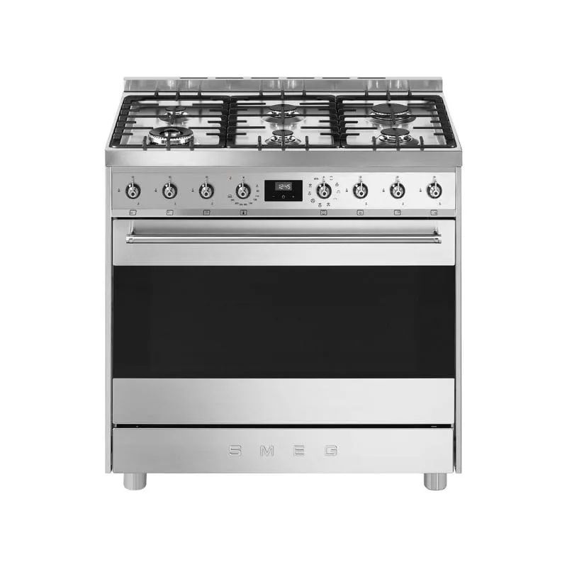 Smeg Stainless Steel Gas / Electric Cooker C9MAXSSA9 | Tafelberg Furnishers
