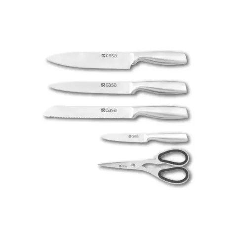 Casa Palermo 6-Piece Knife Block Set CAKBS20 Options