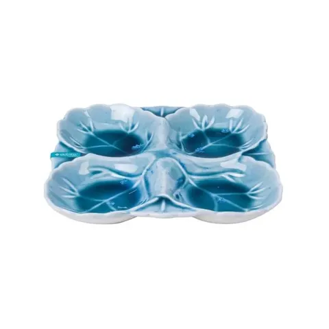 Eetrite 21cm Floral Divisional Serving Plate CC1502