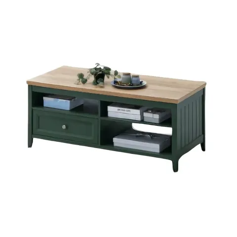 Dell 1.2m Oak/Moss Finish Coffee Table