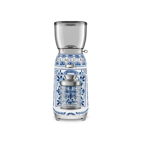 Smeg Dolce & Gabbana Blu Mediterraneo Coffee Grinder CGF01DGBEU Front