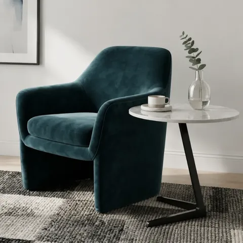Hii Picasso Stone Top Grey Side Table CT326/G Display