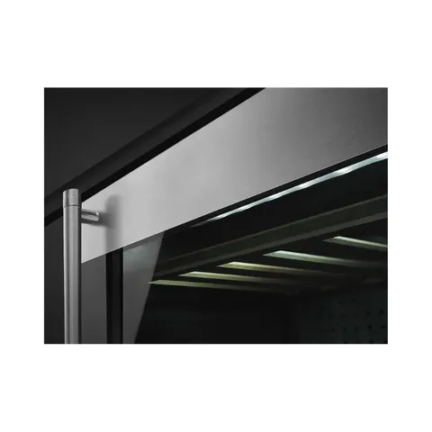 Smeg 114L Semi-Integrated Wine Cooler handle
