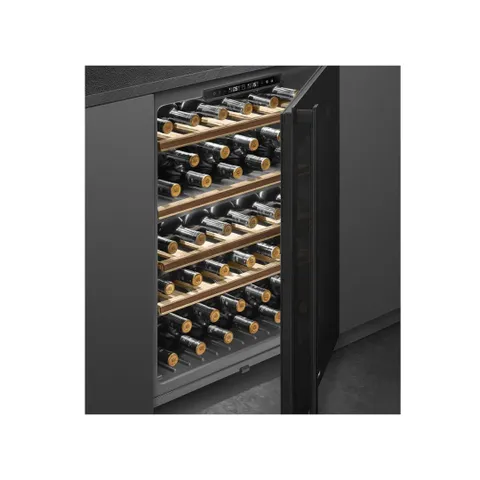 Smeg 82cm DSN Integrated Right Hinged Wine Cooler CVI638RN3 Bottles