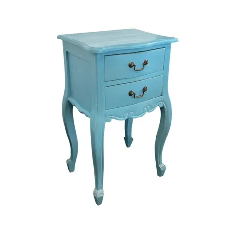 Lola Blue 2 Drawer Pedestal D/120648/BL