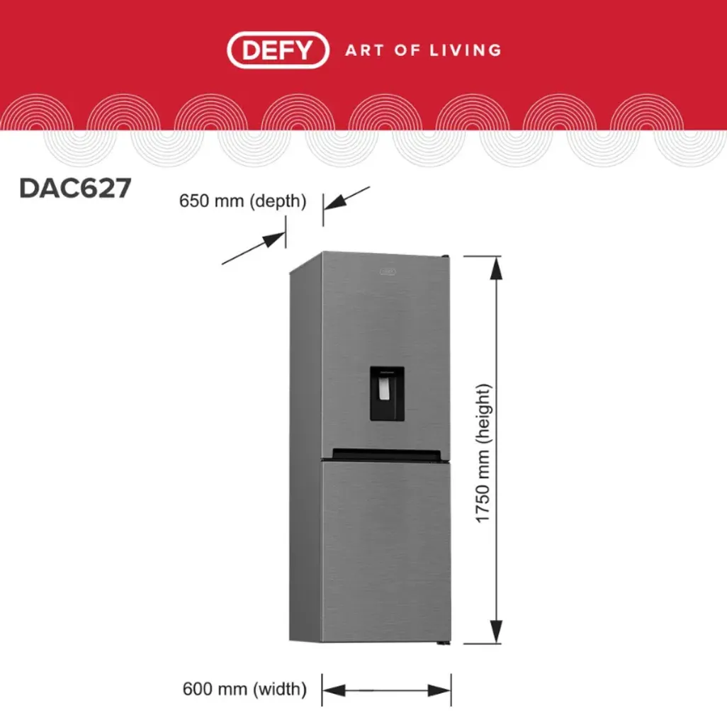 Defy 348L Bottom Freezer DAC645 | Tafelberg Furnishers