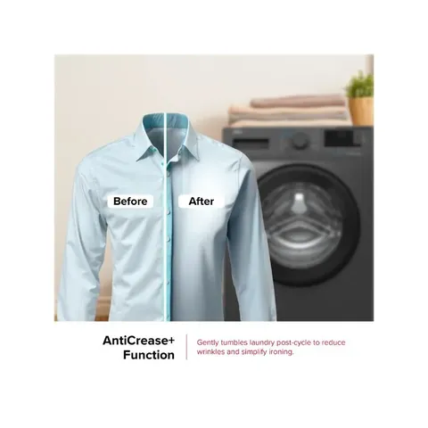 Defy 7kg Front Loader SteamCure Front Loader Washing Machine AntiCrease+