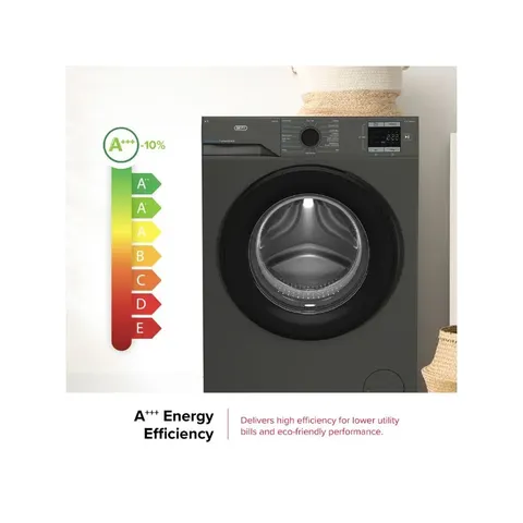 Defy 8kg SteamCure Front Loader Washing Machine Rating