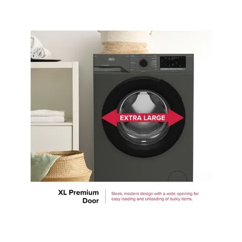 Defy 9kg SteamCure Front Loader Washing Machine - DAW399 Door