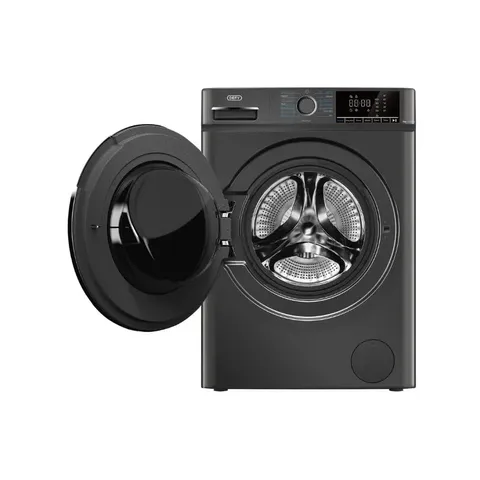 Defy 8kg Manhattan Grey Front Loader Washing Machine DAW408 Door