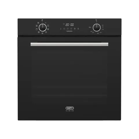 Defy 60cm Black Built-in Oven DBO689