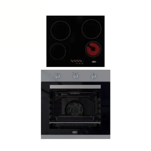 Defy Slimline Eye-Level Oven and Hob Combo DCB866E