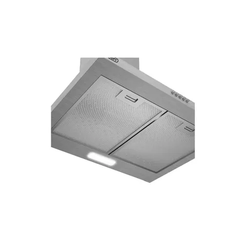 Defy 60cm Silver Inox Chimney Cooker Hood DCH60CSS Bottom