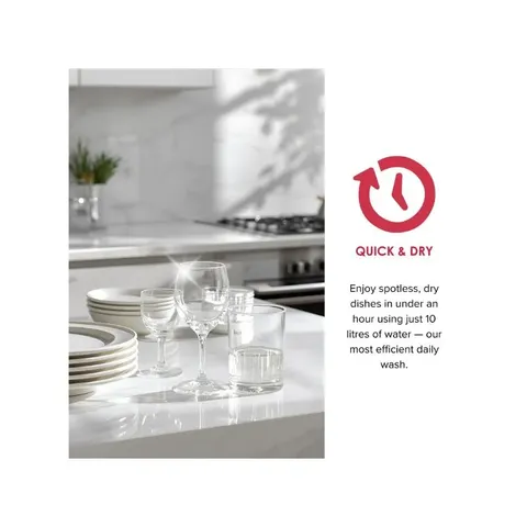 Defy 13 Place Dishwasher DDW240 Quick Dry