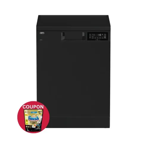 Defy 15 Place Black Dishwasher DDW258 Finish