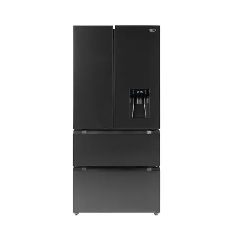 Defy 492L Black French Door Fridge DFF440