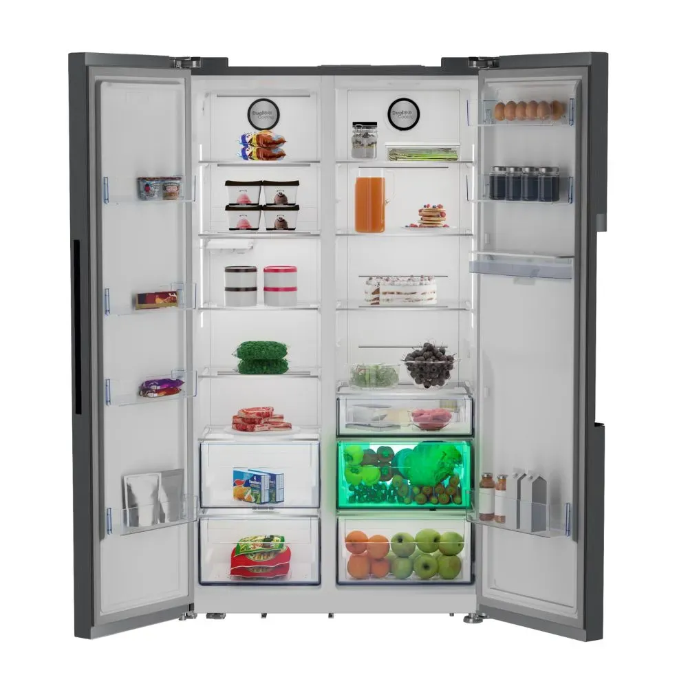 Defy 614L Naturelight Side By Side Fridge DFF663 | Tafelberg