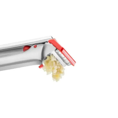 Dreamfarm Red Garject Garlic Press DFGA5523 Crushed Garlic