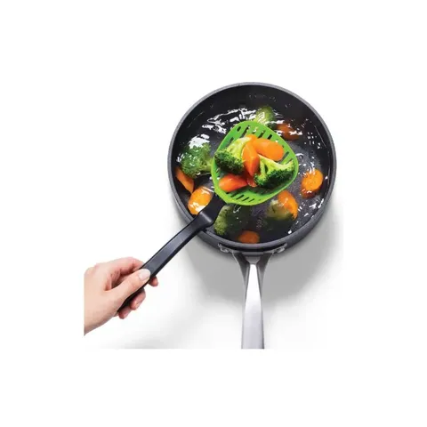 Dreamfarm Lestrain Green Dripless Sit Up Strainer DFLE1853 Straining