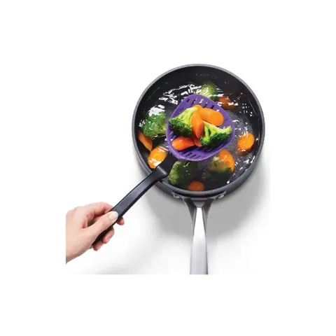 Dreamfarm Lestrain Purple Dripless Sit Up Strainer DFLE1884 Straining