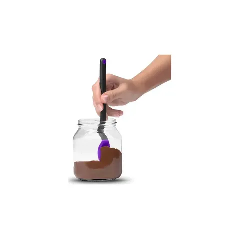Dreamfarm Supoon Mini Purple Silicone Scraping Spoon DFSU2805 Display