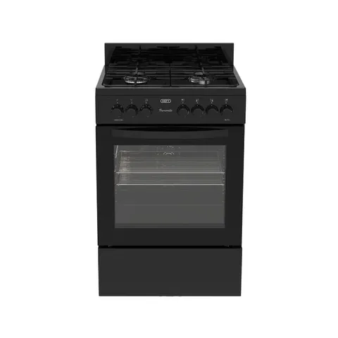 Defy 600 Gas Electric Black Stove DGS606 Front