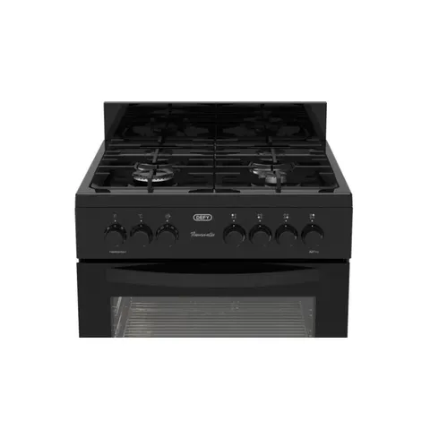 Defy 600 Gas Electric Black Stove DGS606 Countertop