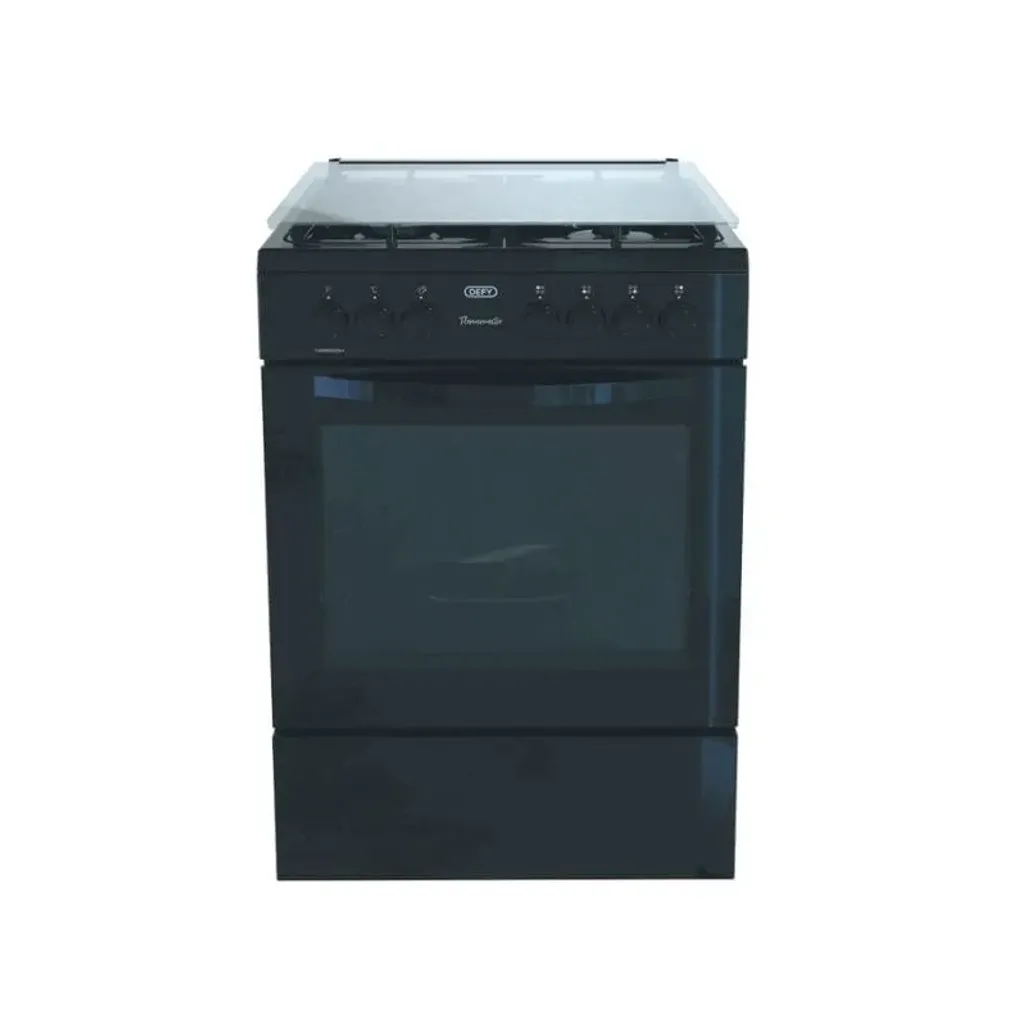 Defy 600 Gas Electric Stove Black DGS606 Tafelberg Furnishers