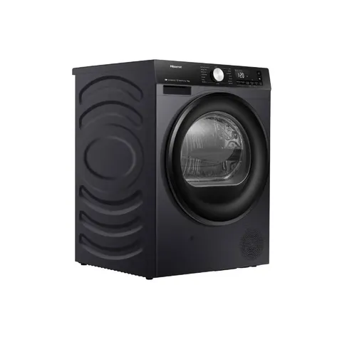 Hisense 9kg Heat Pump Tumble Dryer DH3S902UB Side