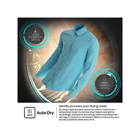 Hisense 9kg Heat Pump Tumble Dryer DH3S902UB Auto Dry